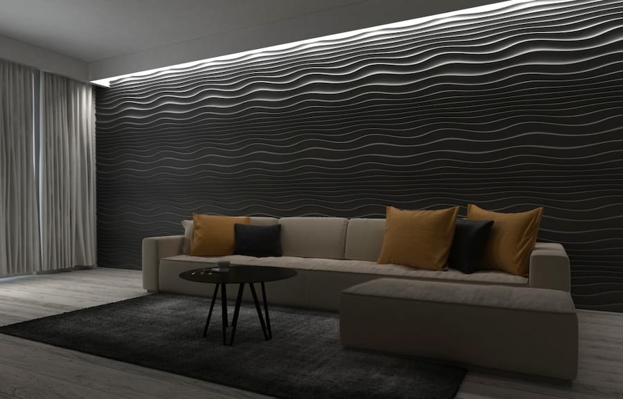 Wnętrze wykończone panelami ZD design