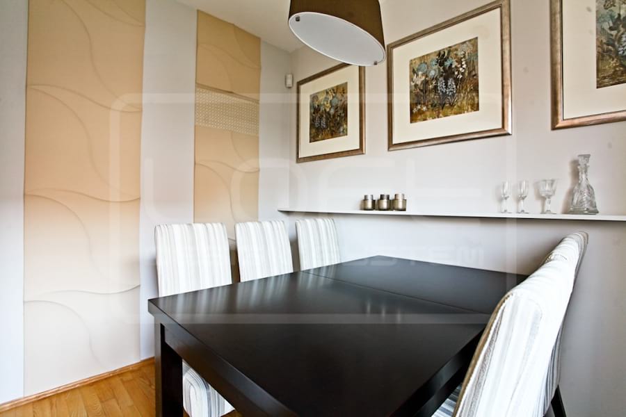Wnętrze wykończone panelem marki Loft Design System