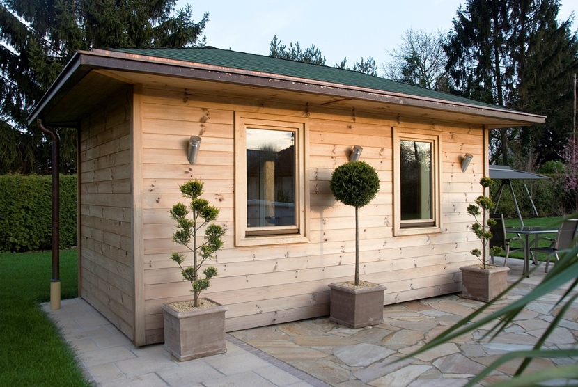 Sauna fińska od zewnątrz