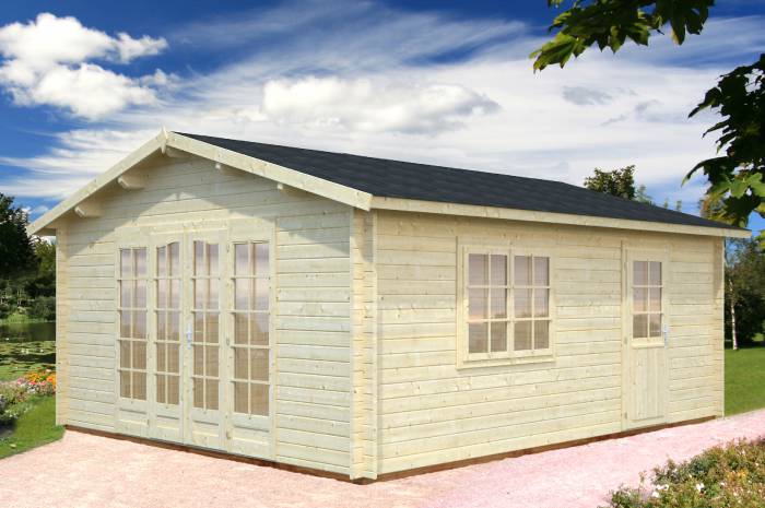 Domek letniskowy na działkę KUBA D 5x6 (23,9 m2)
