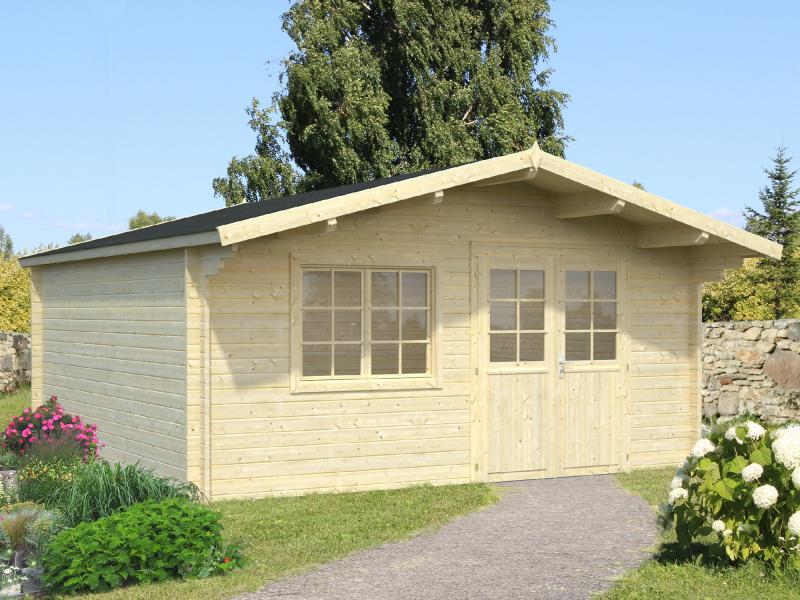 Domek z drewna na działkę MARCIN C 5x4,5 (19,7 m2)