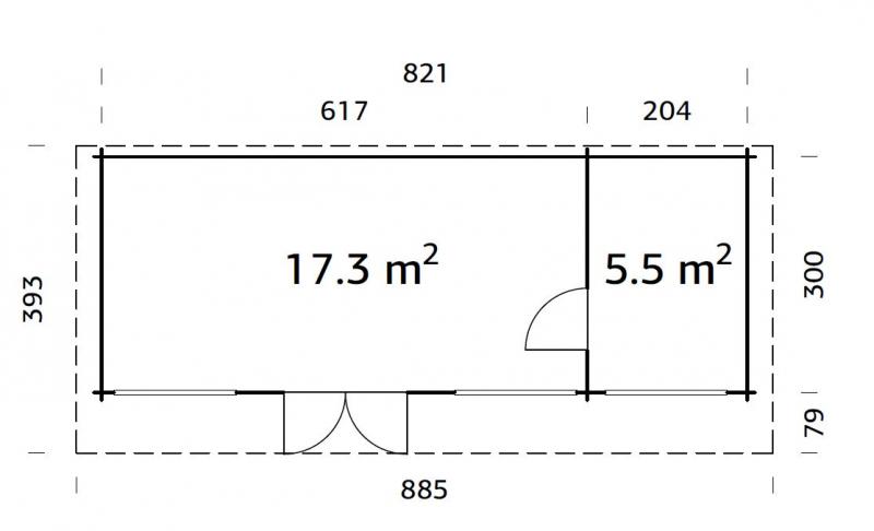 Domek letniskowy Patryk B