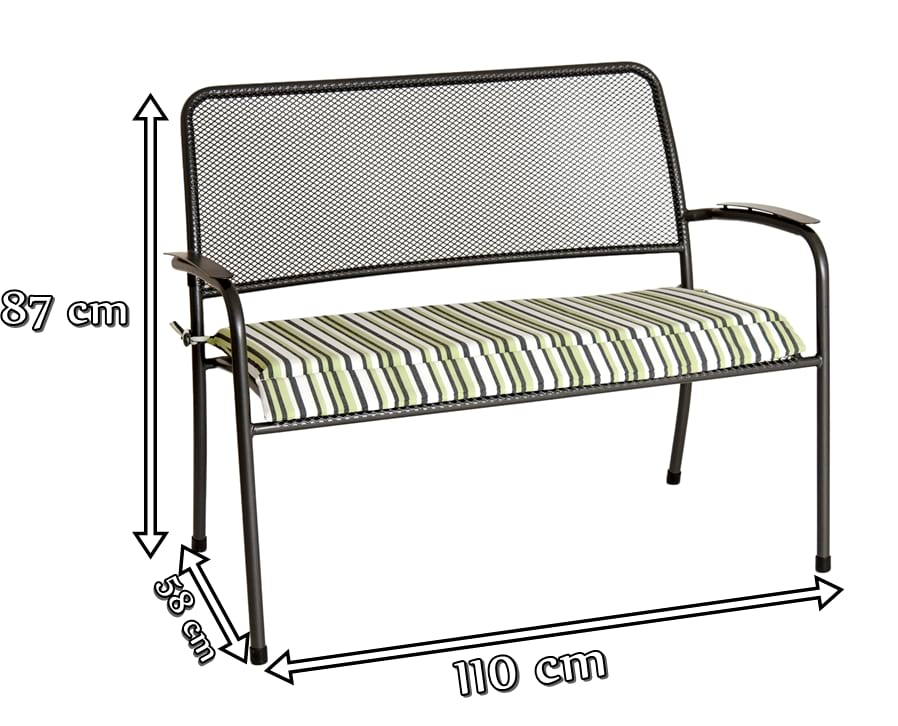 Keter Eden Garden Bench Wymiary