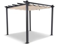 Pergola ogrodowa wolnostojąca aluminium 3x3 Kirn 2.0 Beż