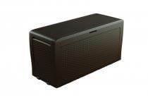 Skrzynia Samoa Rattan Box 270L brązowa