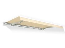 Markiza tarasowa Lea 395x300 Kremowa - aluminium
