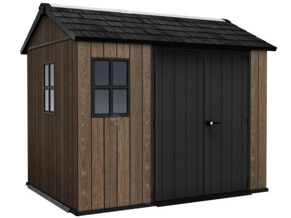 OUTLET - Keter Signature Apex 975 Walnut domek ogrodowy (6,6m2)